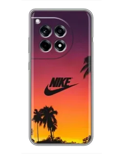 Чохол для OnePlus 12 Pro з картинкою «Nike на заході сонця»