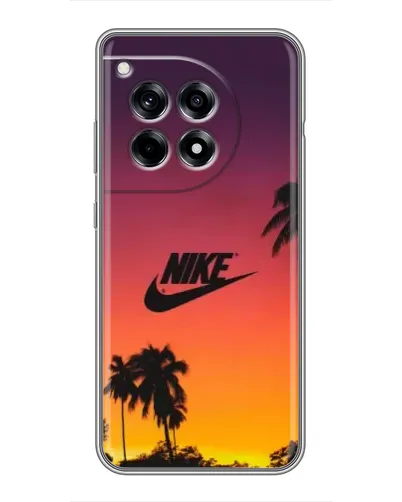Чохол для OnePlus 12 Pro з картинкою «Nike на заході сонця»