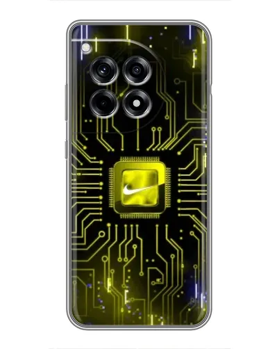 Чохол для OnePlus 12 Pro з картинкою «Nike — золота іскра»
