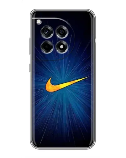 Чехол для OnePlus 12 Pro с картинкой «Синий пульс Nike» Чехол для OnePlus 12 Pro с картинкой «Синий пульс Nike»