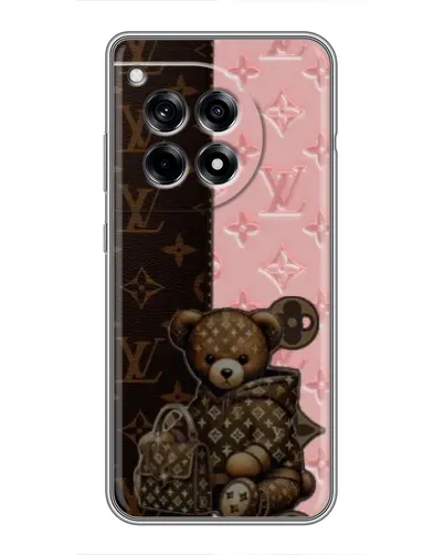 Чохол для OnePlus 12 Pro з картинкою «Ведмедик у стилі LV» Чохол для OnePlus 12 Pro з картинкою «Ведмедик у стилі LV»