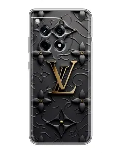 Чохол для OnePlus 12 Pro з картинкою «Шкіряна текстура LV»