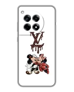 Чохол для OnePlus 12 Pro з картинкою «LV та Міккі Маус»