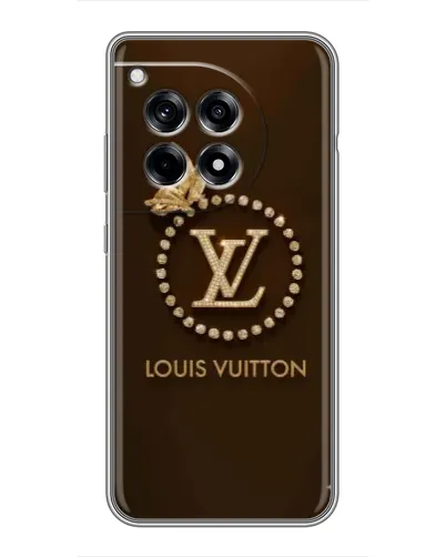 Чохол для OnePlus 12 Pro з картинкою «LV — золота печатка» Чохол для OnePlus 12 Pro з картинкою «LV — золота печатка»