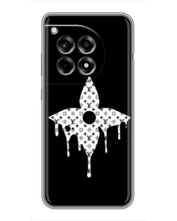 Чохол для OnePlus 12 Pro з картинкою «Квіткова монограма»