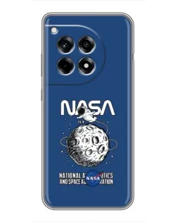 Чохол для OnePlus 12 Pro з картинкою «NASA — місячна місія»