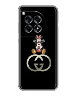 Чохол для OnePlus 12 Pro з картинкою «Мінні Маус на лого»