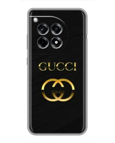 Чохол для OnePlus 12 Pro з картинкою «Золотий логотип Gucci» Чохол для OnePlus 12 Pro з картинкою «Золотий логотип Gucci»