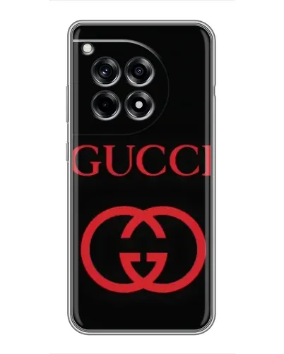 Чохол для OnePlus 12 Pro з картинкою «Gucci — червоний логотип» Чохол для OnePlus 12 Pro з картинкою «Gucci — червоний логотип»
