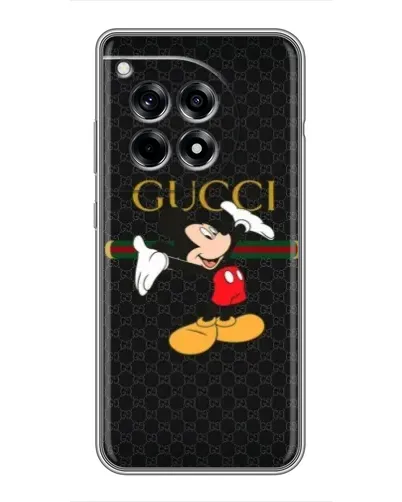 Чохол для OnePlus 12 Pro з картинкою «Міккі Маус Gucci» Чохол для OnePlus 12 Pro з картинкою «Міккі Маус Gucci»