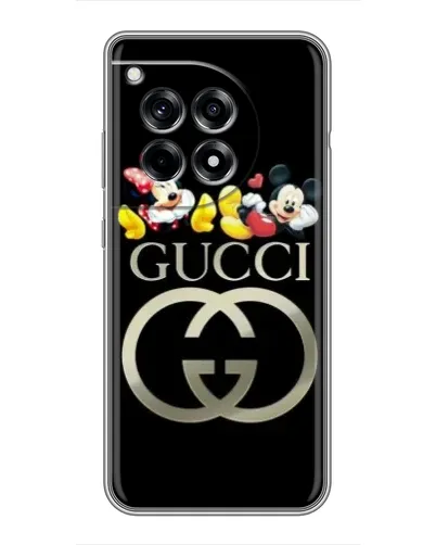 Чохол для OnePlus 12 Pro з картинкою «Gucci — герої Disney» Чохол для OnePlus 12 Pro з картинкою «Gucci — герої Disney»