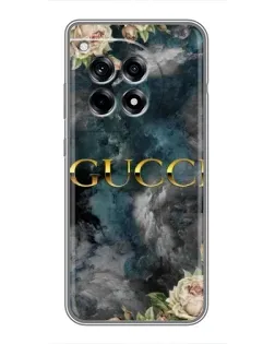 Чохол для OnePlus 12 Pro з картинкою «Абстрактні квіти Gucci»