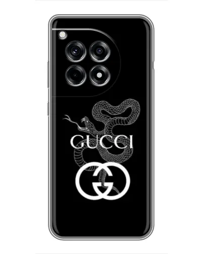 Чохол для OnePlus 12 Pro з картинкою «Gucci — срібна змія» Чохол для OnePlus 12 Pro з картинкою «Gucci — срібна змія»