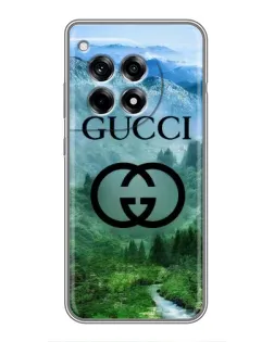 Чохол для OnePlus 12 Pro з картинкою «Gucci — гірський пейзаж»