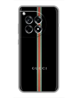 Чохол для OnePlus 12 Pro з картинкою «Gucci — строга лінія» Чохол для OnePlus 12 Pro з картинкою «Gucci — строга лінія»