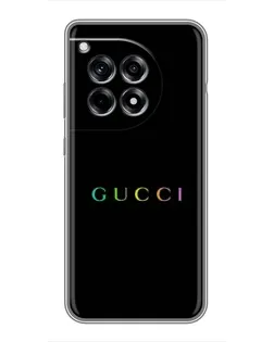 Чохол для OnePlus 12 Pro з картинкою «Gucci — неоновий мінімалізм» Чохол для OnePlus 12 Pro з картинкою «Gucci — неоновий мінімалізм»