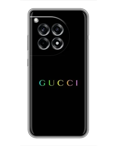 Чехол для OnePlus 12 Pro с картинкой «Gucci — неоновый минимализм» Чехол для OnePlus 12 Pro с картинкой «Gucci — неоновый минимализм»