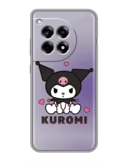 Чохол для OnePlus 12 Pro з картинкою «Kuromi — фіолетовий арт»
