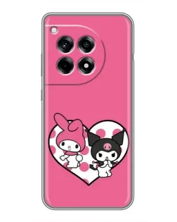 Чохол для OnePlus 12 Pro з картинкою «Kuromi та My Melody»