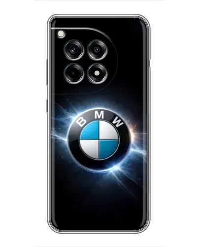 Чохол для OnePlus 12 Pro з картинкою «BMW — неонове сяйво»