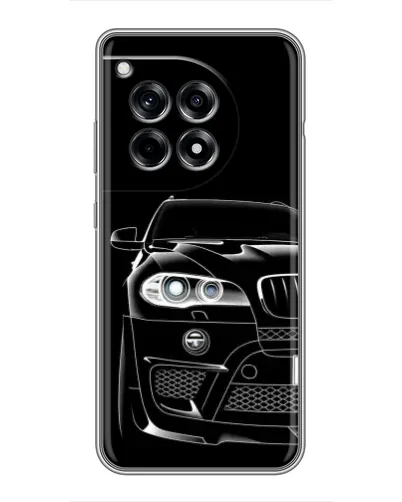 Чохол для OnePlus 12 Pro з картинкою «Темний силует BMW»