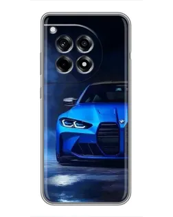 Чохол для OnePlus 12 Pro з картинкою «Блакитна BMW M4» Чохол для OnePlus 12 Pro з картинкою «Блакитна BMW M4»
