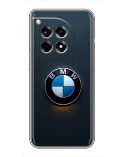 Чохол для OnePlus 12 Pro з картинкою «Логотип BMW — мінімалізм» Чохол для OnePlus 12 Pro з картинкою «Логотип BMW — мінімалізм»