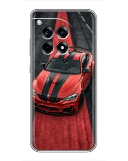 Чохол для OnePlus 12 Pro з картинкою «BMW на червоній доріжці» Чохол для OnePlus 12 Pro з картинкою «BMW на червоній доріжці»