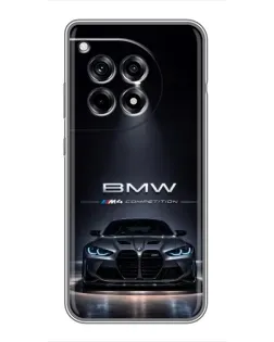 Чохол для OnePlus 12 Pro з картинкою «BMW крізь нічне місто» Чохол для OnePlus 12 Pro з картинкою «BMW крізь нічне місто»
