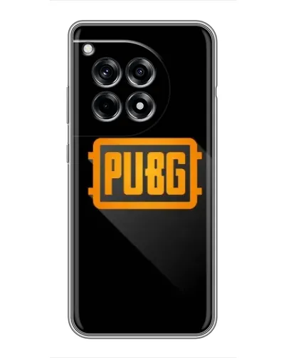 Чохол для OnePlus 12 Pro з картинкою «PUBG — рамка лого» Чохол для OnePlus 12 Pro з картинкою «PUBG — рамка лого»