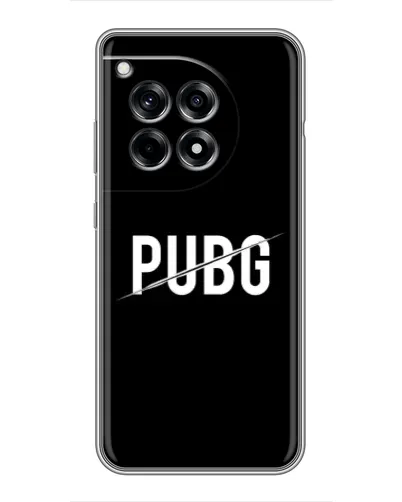 Чохол для OnePlus 12 Pro з картинкою «PUBG — білий логотип» Чохол для OnePlus 12 Pro з картинкою «PUBG — білий логотип»
