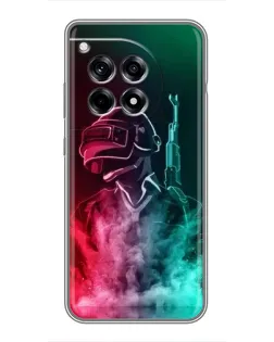 Чохол для OnePlus 12 Pro з картинкою «PUBG — вогняний воїн» Чохол для OnePlus 12 Pro з картинкою «PUBG — вогняний воїн»