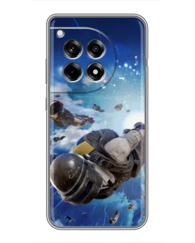 Чохол для OnePlus 12 Pro з картинкою «Десант PUBG — стрибок» Чохол для OnePlus 12 Pro з картинкою «Десант PUBG — стрибок»