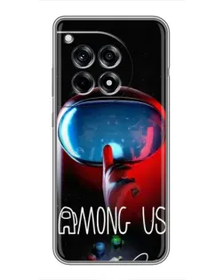 Чохол для OnePlus 12 Pro з картинкою «Червоний імпостер — макро» Чохол для OnePlus 12 Pro з картинкою «Червоний імпостер — макро»