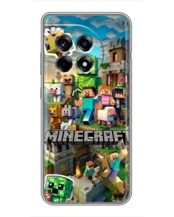 Чохол для OnePlus 12 Pro з картинкою «Замок Minecraft»