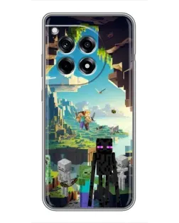 Чохол для OnePlus 12 Pro з картинкою «Ендермен у лісі»
