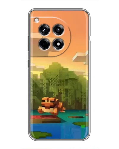 Чохол для OnePlus 12 Pro з картинкою «Майнкрафт захід сонця» Чохол для OnePlus 12 Pro з картинкою «Майнкрафт захід сонця»