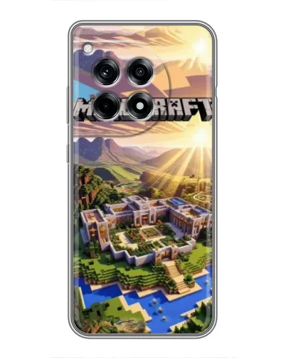 Чохол для OnePlus 12 Pro з картинкою «Minecraft панорама» Чохол для OnePlus 12 Pro з картинкою «Minecraft панорама»