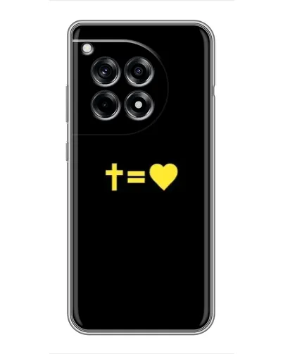 Чохол для OnePlus 12 Pro з картинкою «Серце та Хрест»