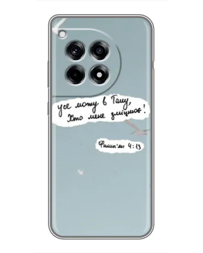 Чехол для OnePlus 12 Pro с картинкой «Голубь мира и цитата» Чехол для OnePlus 12 Pro с картинкой «Голубь мира и цитата»