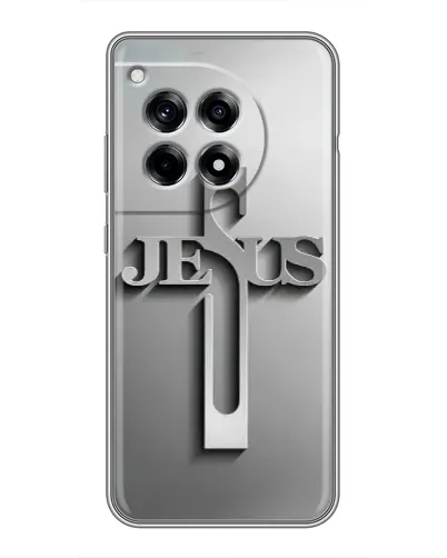 Чехол для OnePlus 12 Pro с картинкой «Металлический крест Jesus» Чехол для OnePlus 12 Pro с картинкой «Металлический крест Jesus»