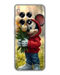 Чохол для OnePlus 12 Pro з картинкою «Міккі з тюльпанами» Чохол для OnePlus 12 Pro з картинкою «Міккі з тюльпанами»