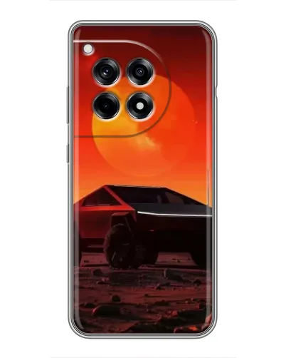 Чехол для OnePlus 12 Pro с картинкой «Cybertruck на Марсе» Чехол для OnePlus 12 Pro с картинкой «Cybertruck на Марсе»