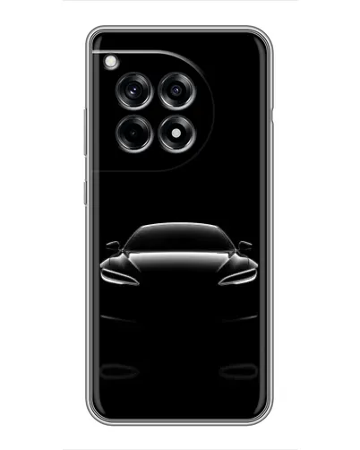 Чехол для OnePlus 12 Pro с картинкой «Силуэт Tesla Night» Чехол для OnePlus 12 Pro с картинкой «Силуэт Tesla Night»