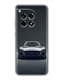 Чохол для OnePlus 12 Pro з картинкою «Mercedes на чорному» Чохол для OnePlus 12 Pro з картинкою «Mercedes на чорному»