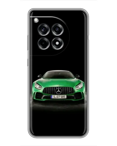 Чохол для OnePlus 12 Pro з картинкою «Mercedes — неоновий лого»