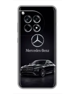 Чохол для OnePlus 12 Pro з картинкою «Mercedes — решітка радіатора» Чохол для OnePlus 12 Pro з картинкою «Mercedes — решітка радіатора»