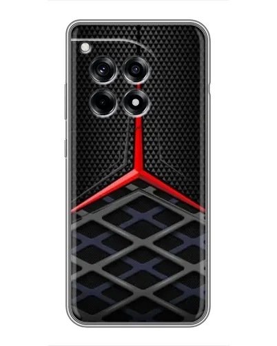 Чохол для OnePlus 12 Pro з картинкою «Mercedes Carbon Grid»
