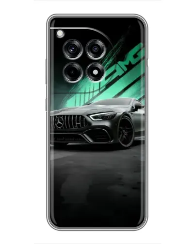 Чохол для OnePlus 12 Pro з картинкою «Темний Mercedes AMG»