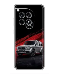 Чохол для OnePlus 12 Pro з картинкою «Mercedes G-Class червоний» Чохол для OnePlus 12 Pro з картинкою «Mercedes G-Class червоний»